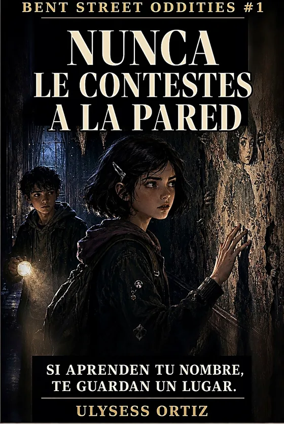Cover of Nunca le contestes a la pared by Ulysess Ortiz