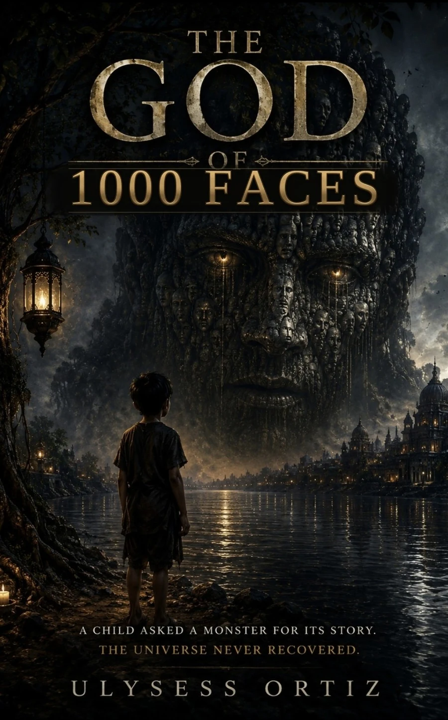 Cover of The God of 1000 Faces by Ulysess Ortiz