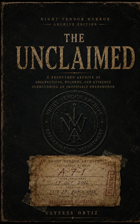 Cover of The Unclaimed by Ulysess Ortiz